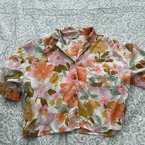 Billabong button down top